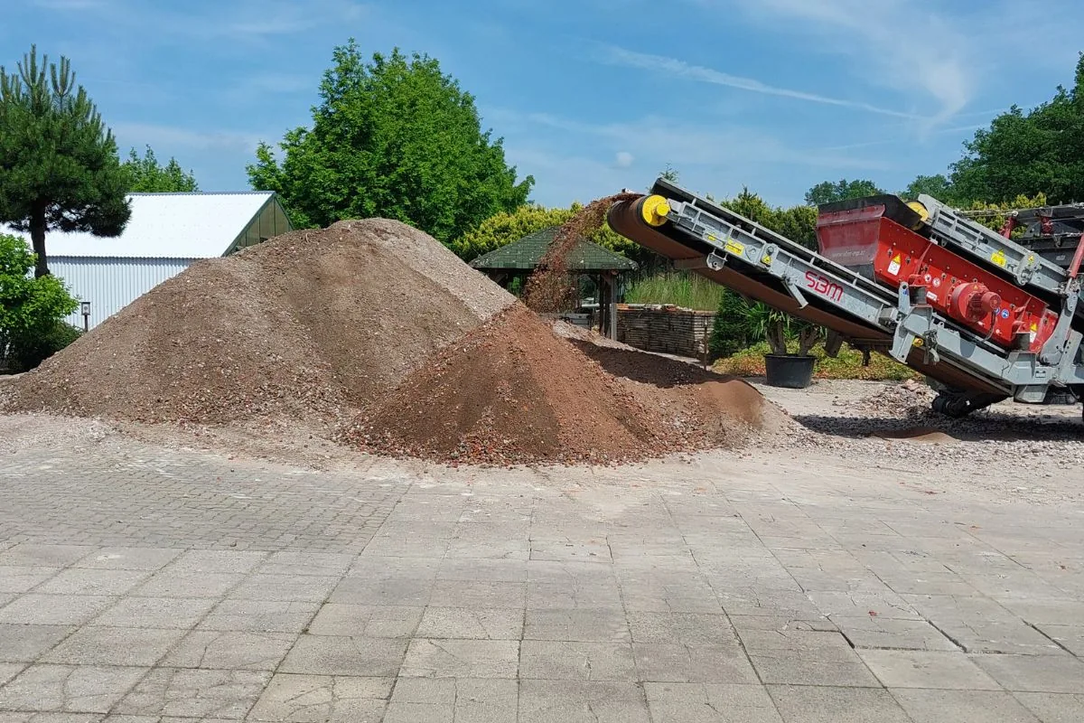 Eigener Materialplatz